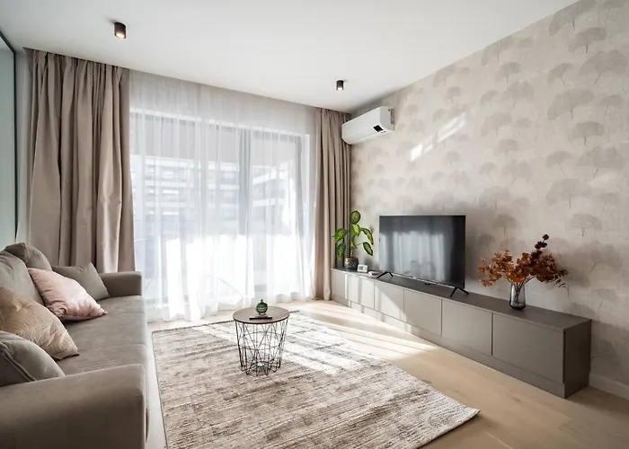 Sunset Cozy Pipera Business Center アパート